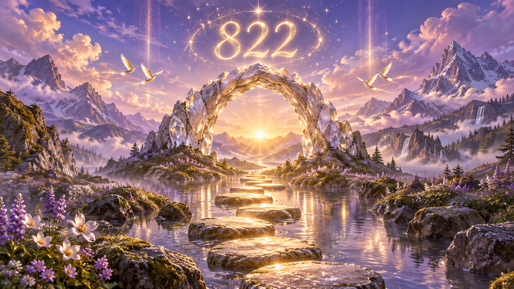 エンジェルナンバー822が伝える信念と目標達成への道筋