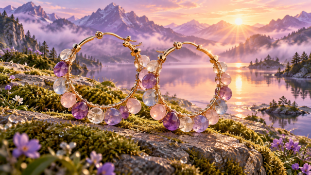 さざれ石のピアスが日常の願いを形にするサイン