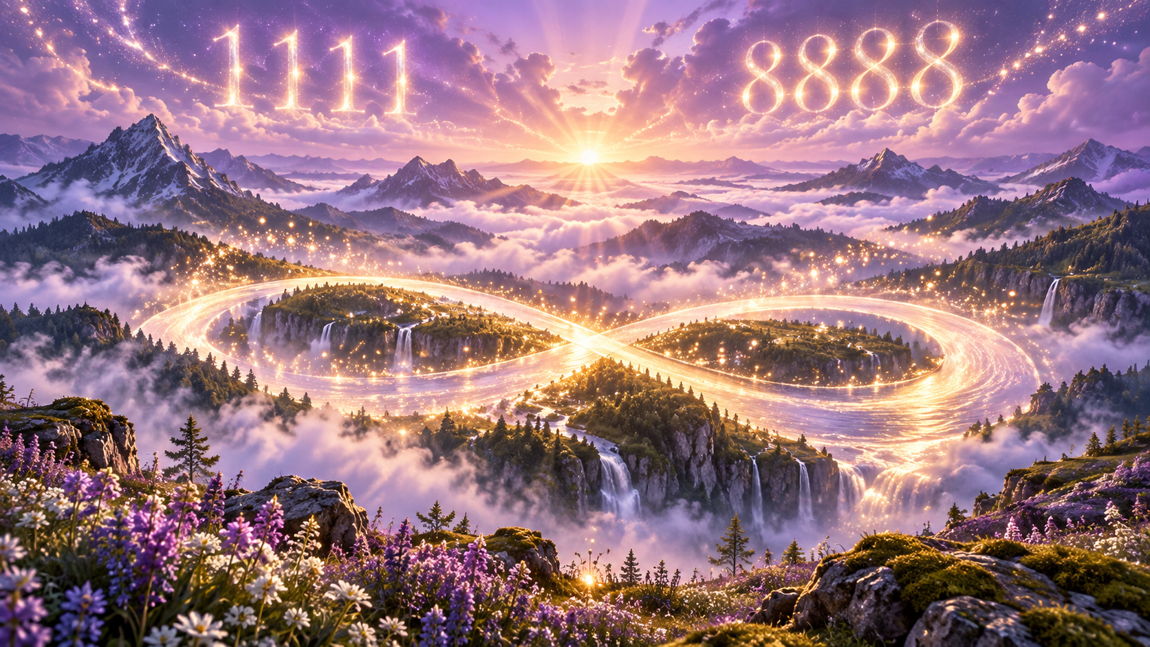 1111と8888の組み合わせに込められた成長と循環